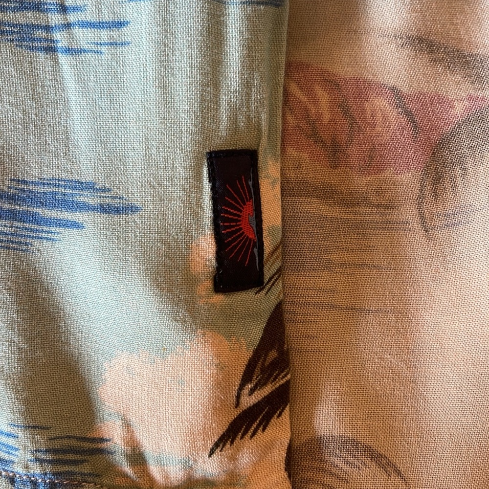 Faherty Hawaiian Shirt Mens Size XXL Tropical - Picture 7 of 7